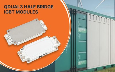 IGBT modules provide higher energy efficiency in challenging inverter applications