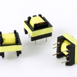 High-frequency transformer, single-phase vertical power transformer, mobile phone charger transformer