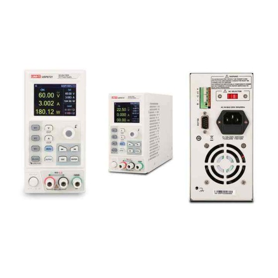 360W Single-Channel Programmable DC Switching Power Supply, 0–80 V, 0–30 A, with Data Logging; AC/DC Configurable Test Power Supply