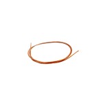 Film-coated enameled stranded wire